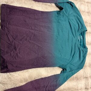 FIGS Seamless Crew Neck Top - Teal